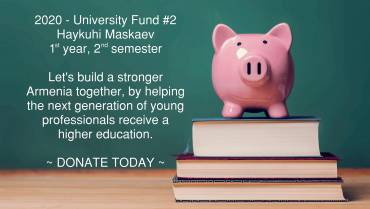 2020 University Fund #2 – 1st Year